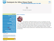 Tablet Screenshot of cleanfuel.dicp.ac.cn