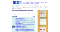 Desktop Screenshot of medc.dicp.ac.cn